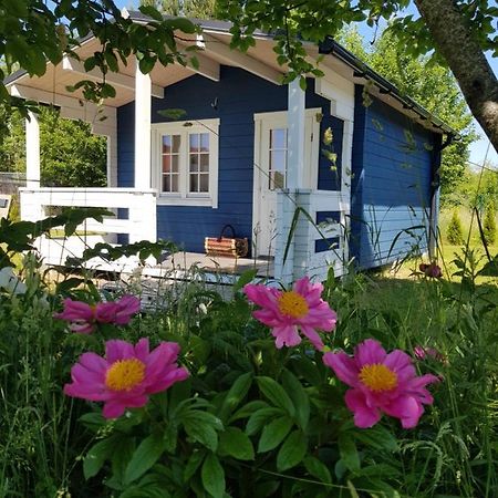 Campsite 37A - Wooden Cabins Karklė Exteriör bild