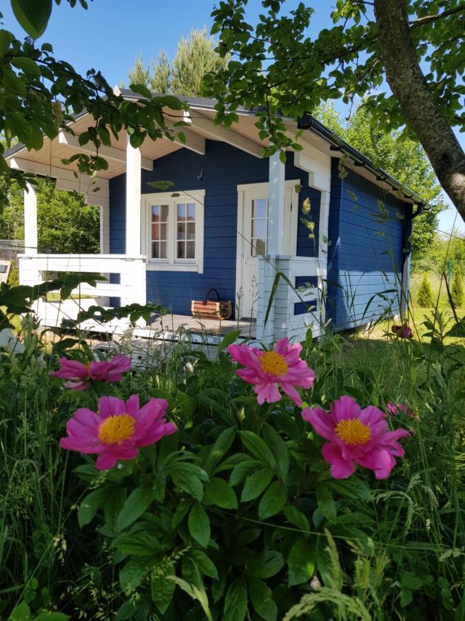 Campsite 37A - Wooden Cabins Karklė Exteriör bild